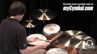 Video thumbnail for Meinl 20" Byzance Traditional Medium Ride Cymbal (B20MR-1030813GG) by Memphis Drum Shop