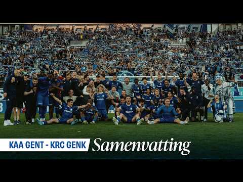KAA Koninklijke Atletiek Associatie Gent 1-1 ( 5-4 g.p. ) KRC Koninklike Racing Club Genk 