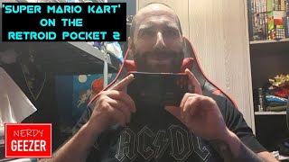 'Super Mario Kart' on the Retroid Pocket 2