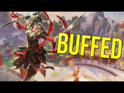 Mulan Buffed Big Time!  | Smite gm ranked joust