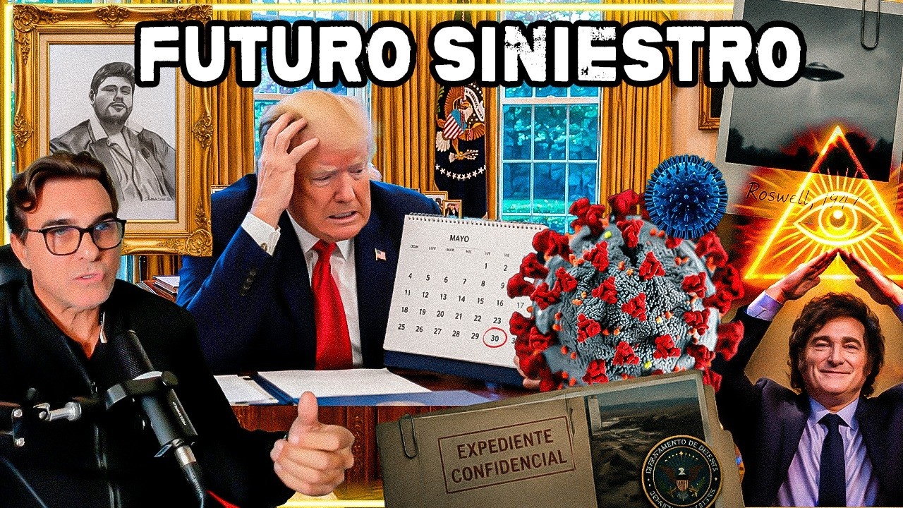 🔴 "TRUMP y MILEI terminarán MUY MAL" Fue MASÓN, VENCIÓ al CÁNCER y anticipa NUEVA CRISIS GLOBAL 🔓