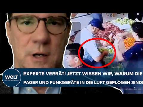 Video Thumbnail: LIBANON: Experte verrät! Jetzt wissen wir es! Pager und Funkgeräte! Das steckt hinter Explosionen