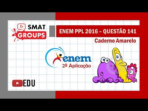 Enem 2ª Aplicação  2016: Cad. Amarelo - Questão 141 - Função Exponencial