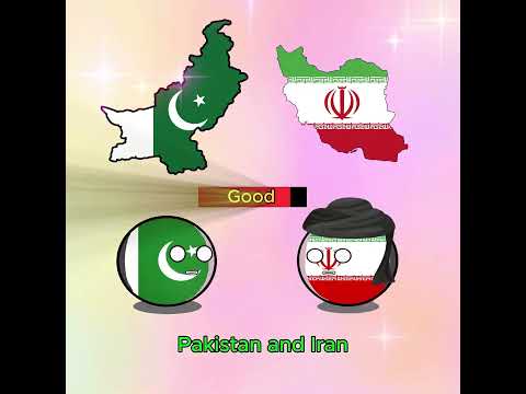 Pakistan relations with other countries 2025  #countryballs #pakistan #relationship #2025