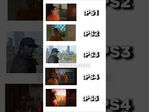 GTA 6 TRAILER 1 IN (PS1,PS2,PS3,PS4,PS5) CONSOLES #gta #gta6 #gaming #shorts #playstation