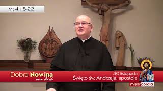 Dobra Nowina na dziś | 30 listopada - Święto św. Andrzeja Apostoła