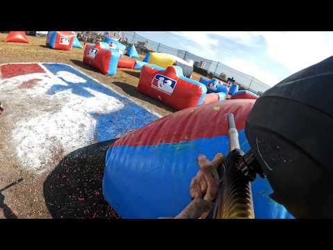 PRO Paintball POV | AFTERSHOCK vs. Red Legion | Sound FX #paintball #raw