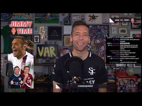 Jimmy Conrad reacts to his player Nabi Kibunguchy getting drafted by Minnesota United