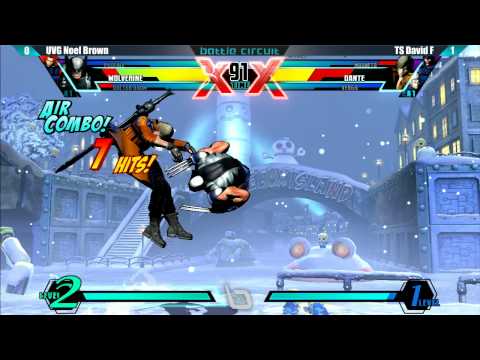 Next Level Battle Circuit #100 - UMVC3 - Flux vs Insaynne & Noel Brown vs David F.