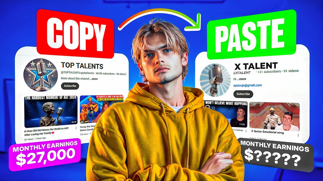 I Used AI to Copy a YouTube Niche Earning $27,000/Month!