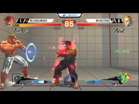 USF4 EVO 2015 Daigo umehara (E.RYU) vs 801 Strider (ABEL)