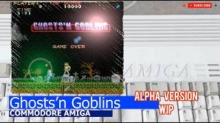 Commodore Amiga -=Ghosts’n Goblins AGA=- alpha version WIP