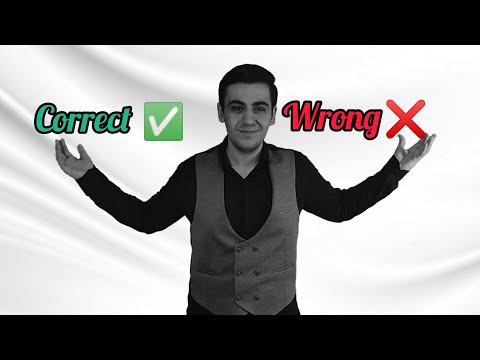 some common English mistakes with Parham:)