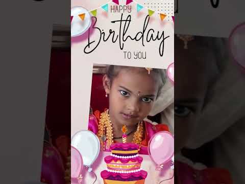 wish you happy birthday to you chinna thalli 🎂🎂🍰🍫🍬🥧🥳🥳