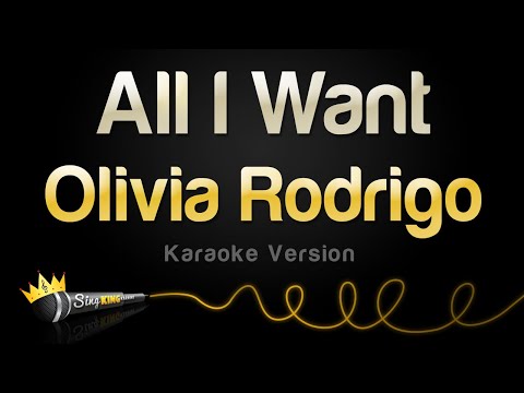 Olivia Rodrigo - All I Want (Karaoke Version)