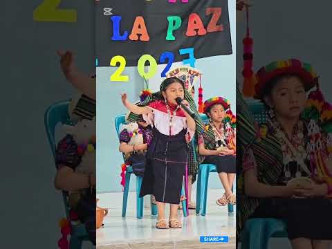 Mensaje de Estefani Ajpacaja - Niña Paz 2026 / 2027 
