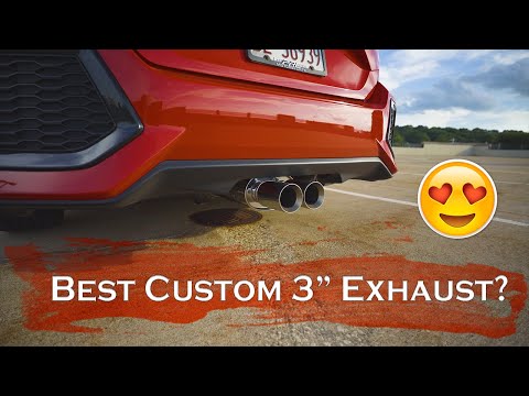 10th Gen Civic Si | Custom 3" Vibrant Exhaust!