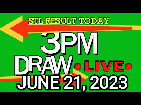 LIVE 3PM STL RESULT JUNE 21, 2023 LOTTO RESULT WINNING NUMBER