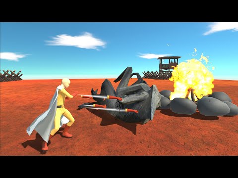 SAITANA VS MUTO FEMALE - Animal Revolt Battle Simulator