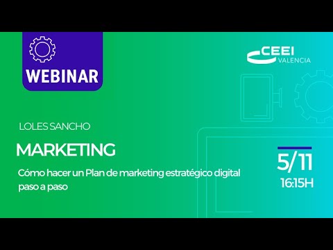 Webinar: Cmo hacer un Plan de marketing estratgico digital paso a paso[;;;][;;;]