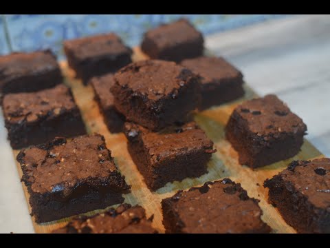 Delicate fudge brownie recipe | Delicious soft brownies |