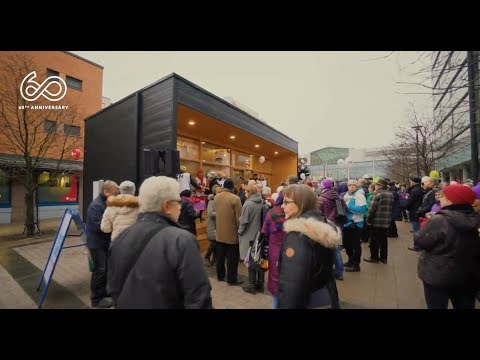 Tuuma-mökki sopii moneen käyttöön - katso, miten se muuntautui vaalimökiksi!