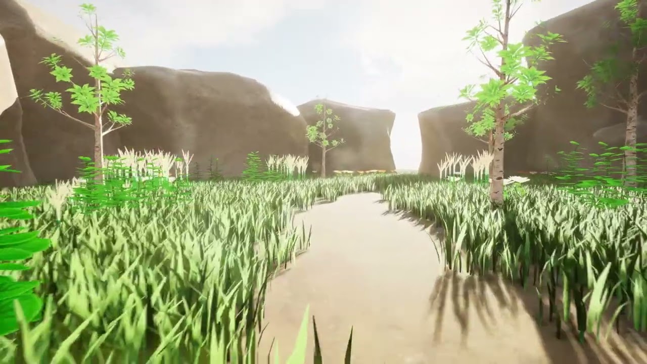 Stylized Low Poly Game Environment 3D Scenes 3D Model