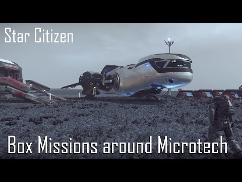 Star Citizen Alpha 3.15.1 - Box missions on Microtech