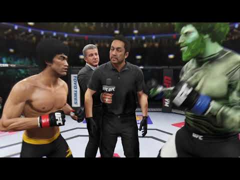 Bruce Lee vs. Swamp Kappa - EA Sports UFC 2 - Epic Fight 👊🐉