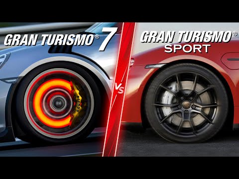 Gran Turismo 7 vs Gran Turismo Sport - Direct Comparison! Attention to Detail & Graphics!