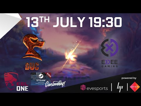 EGL One Dota 2 Season 1 - DUC Vs Exdee Gaming