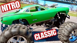 Expert Re-Built HPI Savage Classic Nitro Truck Fire Up & Run