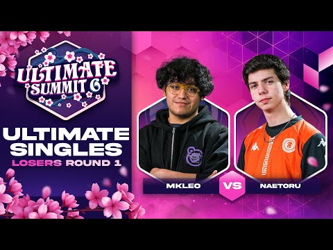 MkLeo vs NaetorU - Losers Round 1 Ultimate Summit 6 - SSBU Singles | Meta Knight vs Pichu