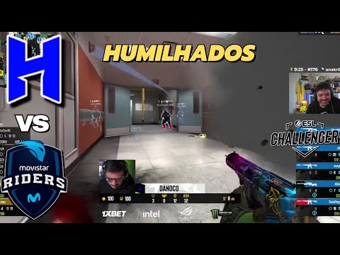 HUMMER vs Movistar Riders - ESL Challenger Valencia 2022 - HIGHLIGHTS - CSGO | GAULES