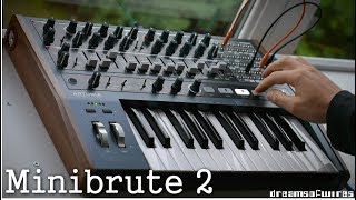 Video thumbnail for Arturia Minibrute 2 'one synth' multitracked recording by DreamsOfWires