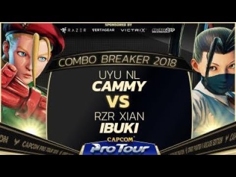 UYU NL (Cammy) vs. RZR Xian (Ibuki) - Combo Breaker 2018 - Grand Finals - SFV - CPT 2018