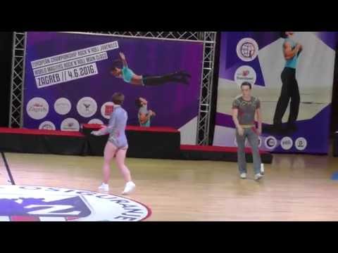 CHISTIKOV Konstantin   OSNOVINA Ksenia Final Zagreb 2016 World Masters RR Main Class PLACE 4