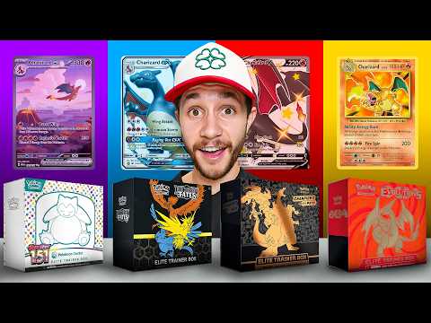 I Tried to Pull the BEST Charizard Cards