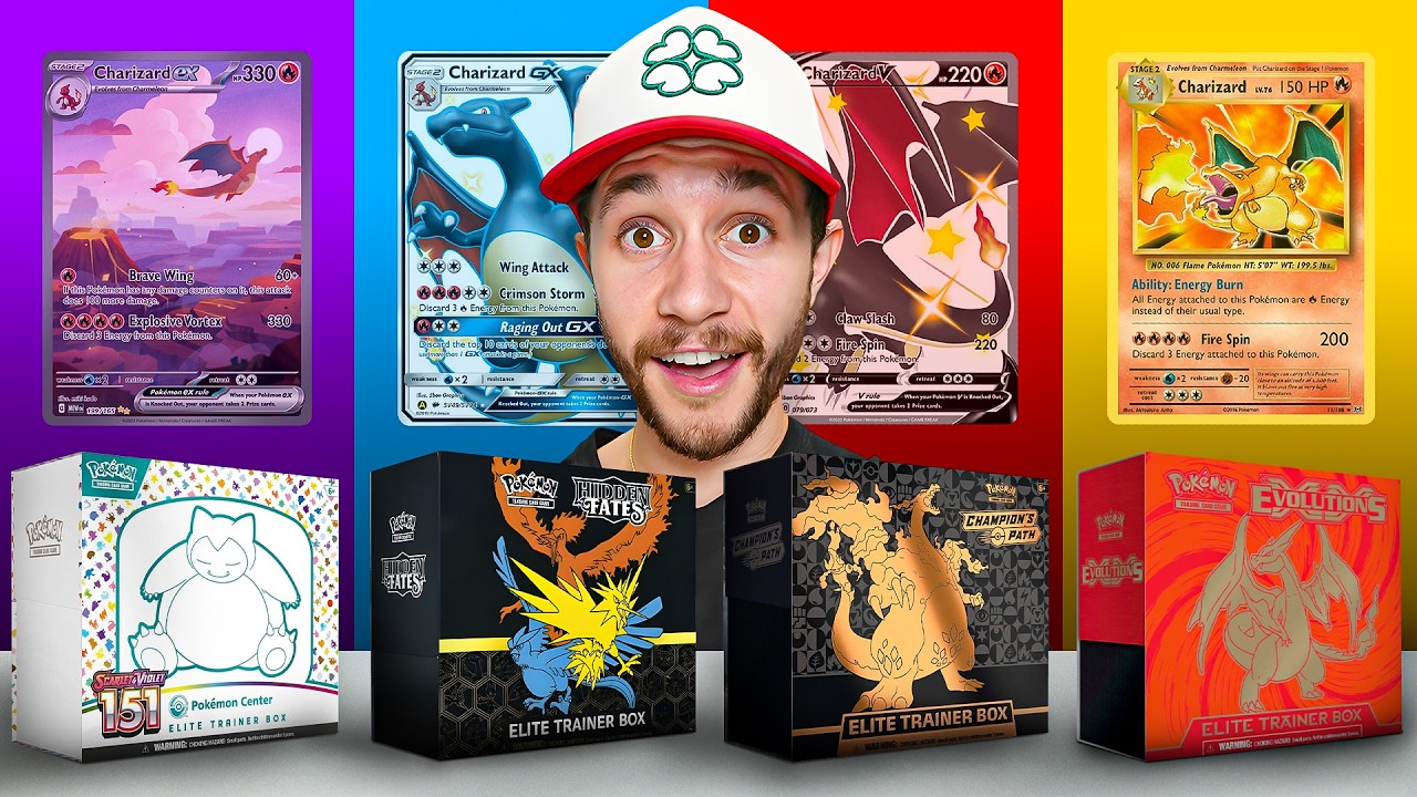 I Tried to Pull the BEST Charizard Cards