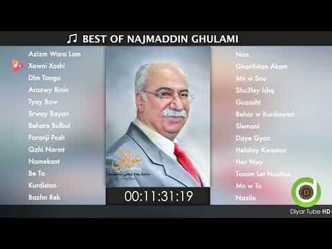 BEST OF NAJMADDIN GHULAMI - 26 Original Tracks - HD | خۆشترین گۆرانییەکانی نەجمەددین غولامی
