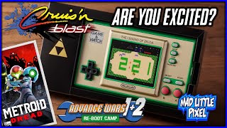 NEW Cruis'n, 2D Metroid & Advance Wars Coming To The Nintendo Switch & Zelda Game & Watch! Excited?