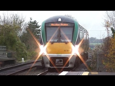 Irish Rail 22000 Class Intercity Train number 22309 - Monasterevin, Kildare