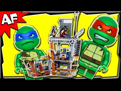 Vidéo LEGO Tortues Ninja 79103 : L'attaque du repaire des tortues