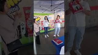 Download lagu Primera ganadora del sorteo de un Nintendo Swich por comprar cereales Nestlé en tiendas Mayco mp3