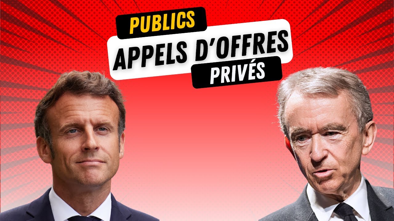 Appels offres publics vs Appels offres privés