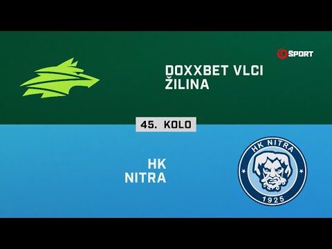 45. kolo: DOXXbet Vlci Žilina – HK Nitra 1:5 (HIGHLIGHTY)