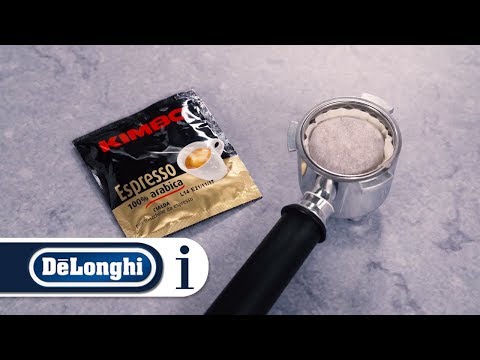 How to make espresso coffee using E.S.E pods on your Dedica Pump Coffee Maker EC680 and EC685