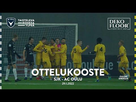 ACOTV: Dekofloor ottelukooste SJK - AC Oulu 29.1.2022 (Liigacup)