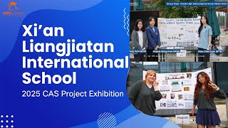 Xi'an Liangjiatan International School campus and student activities video