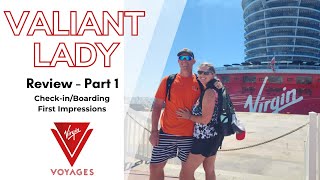 Virgin Valiant Lady Review - Part 1 Check-in / First Impressions